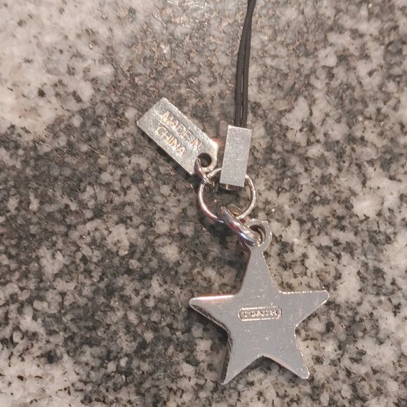 Coach Key Chain Bag Charm, Phone Attachment - Vintage - Twinkle Star - Picture 14 of 15